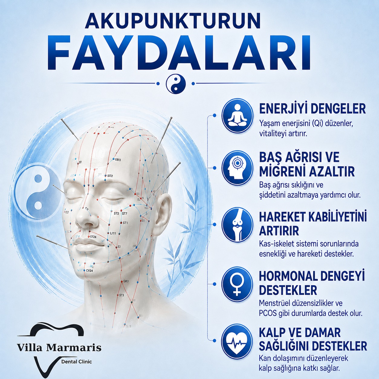 Akupunkturun faydaları ve etkileri
